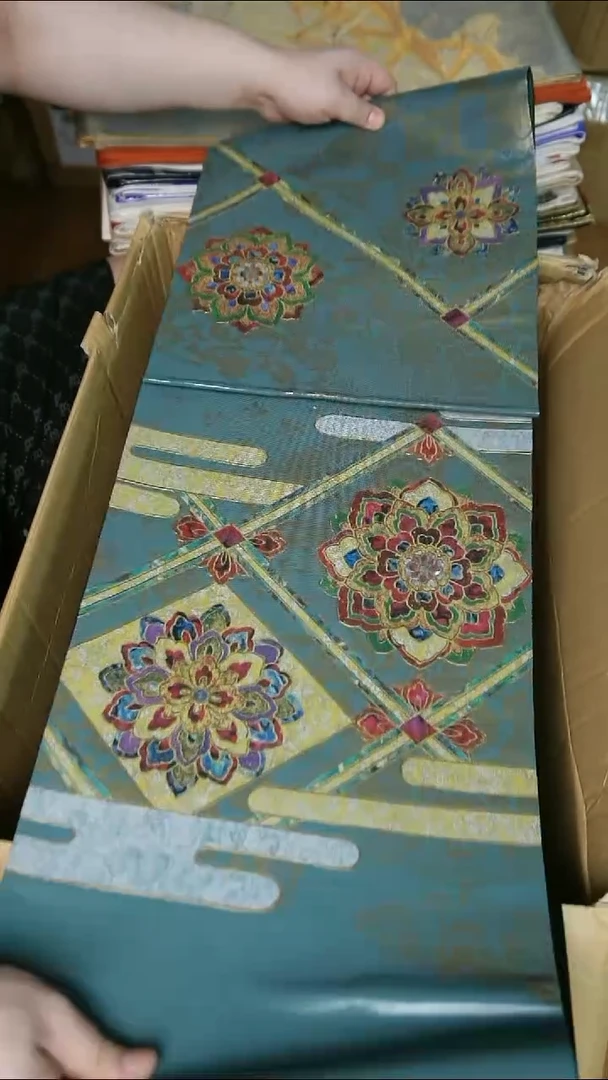 织绣织锦17两通织螺钿