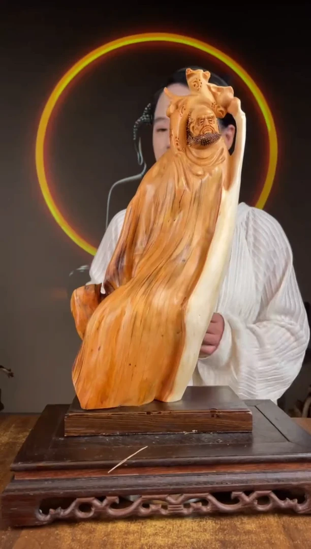 柏木（崖柏）手工摆件,先抢先得! 编号:269