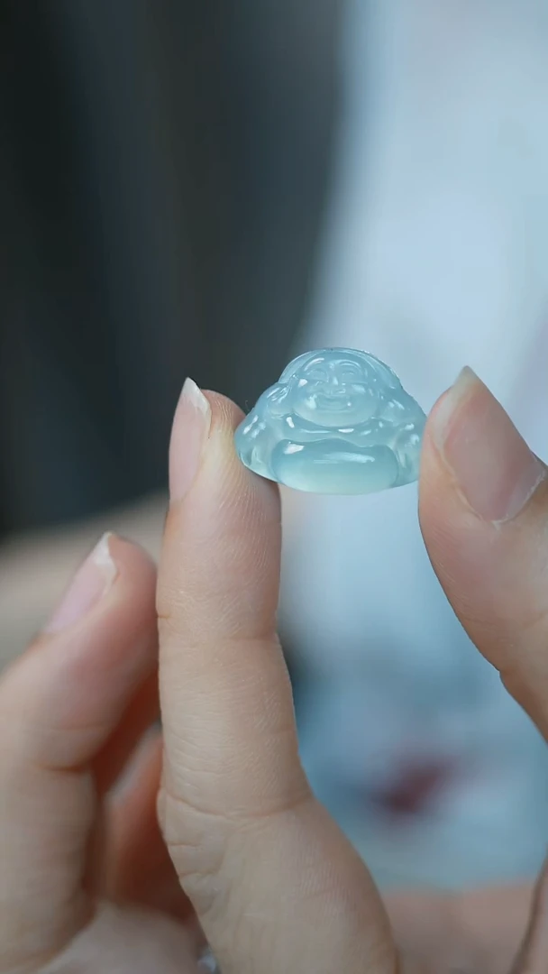 未镶嵌挂件翡翠19-裸石/姿/1F