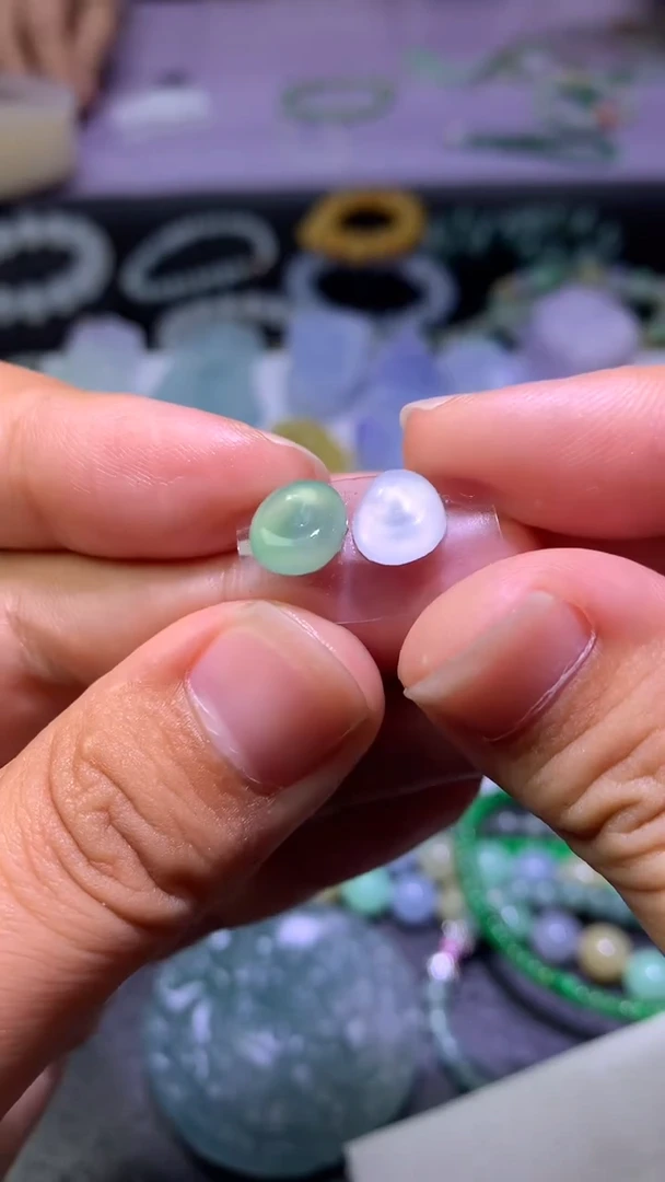 未镶嵌定制翡翠毛货