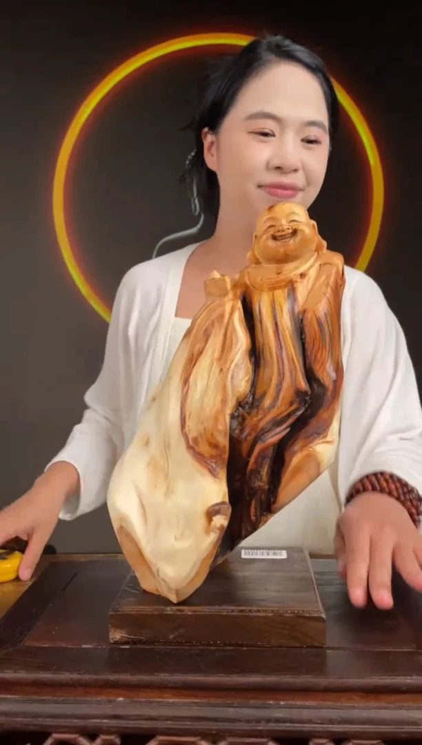 柏木（崖柏）手工摆件,先抢先得! 编号:136