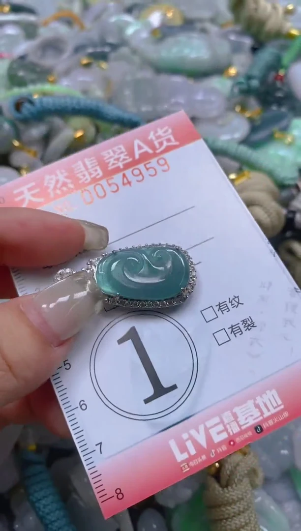 翡翠未镶嵌颈饰闪购0054959
