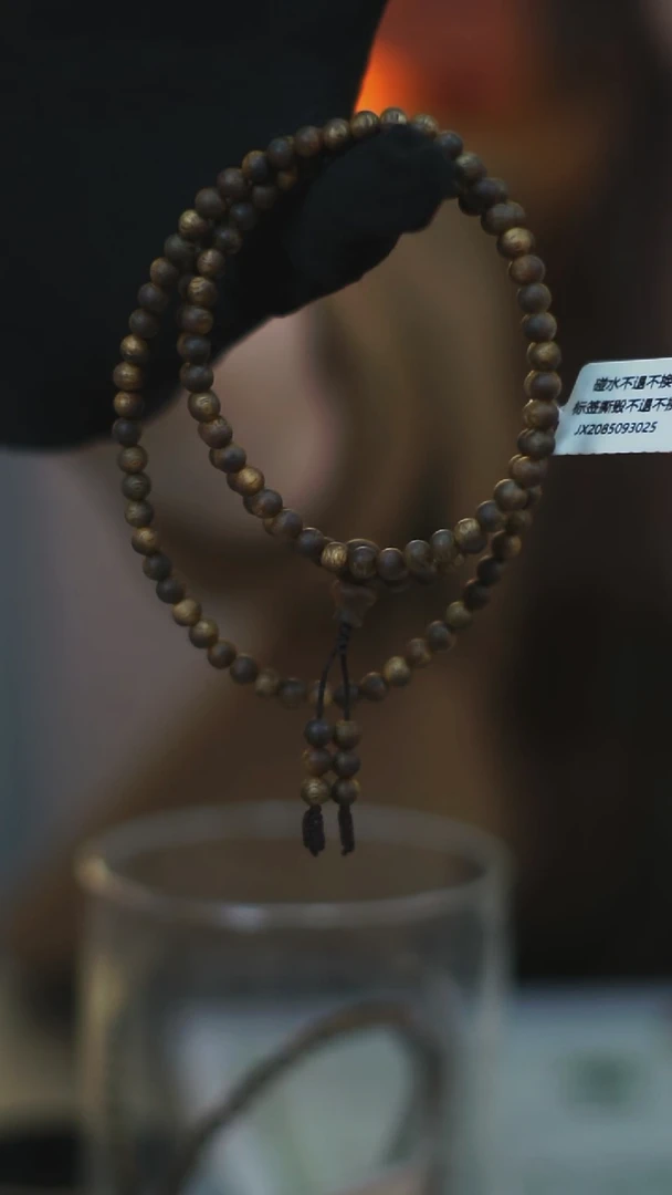 沉香手串【电白沉香集团】张勺子圆珠多圈手串6mm多样性发一