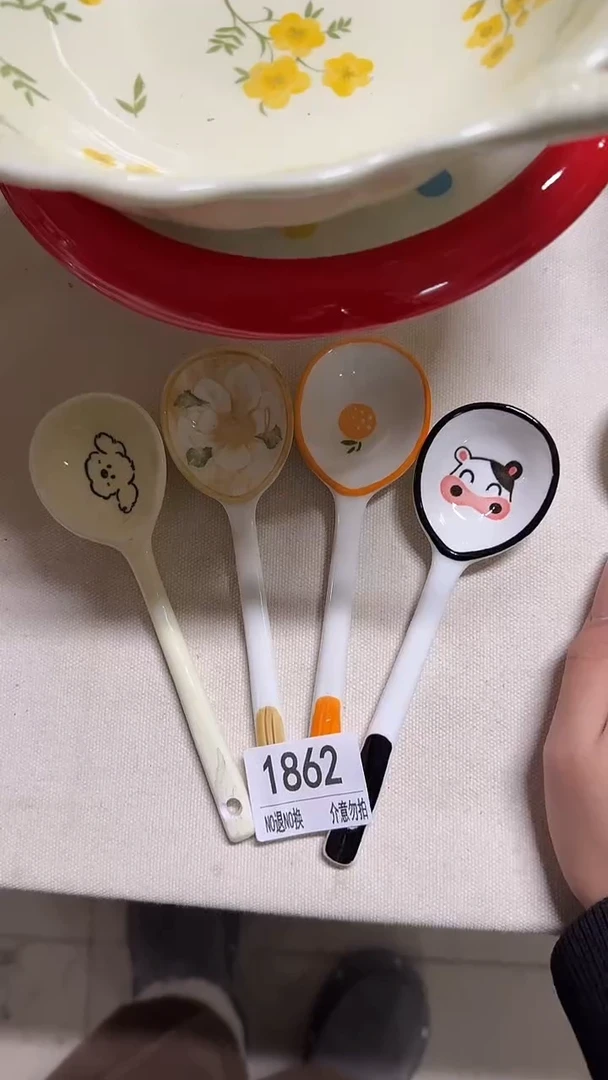 陶瓷手柄款微瑕四单包邮1862