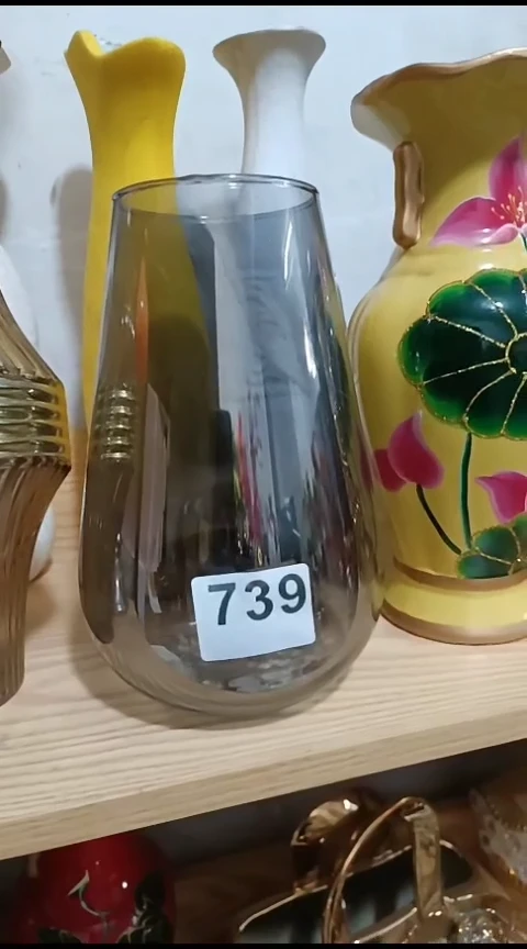 瓷739玻璃花瓶一个