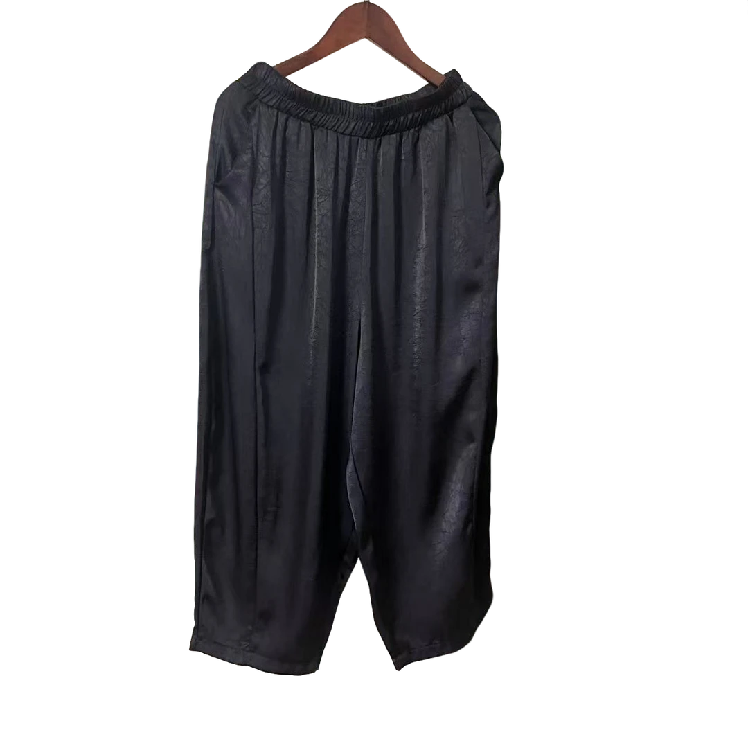 【佳佳】117新款夏季超舒适花包裤百搭舒适女士显瘦运动时尚休闲