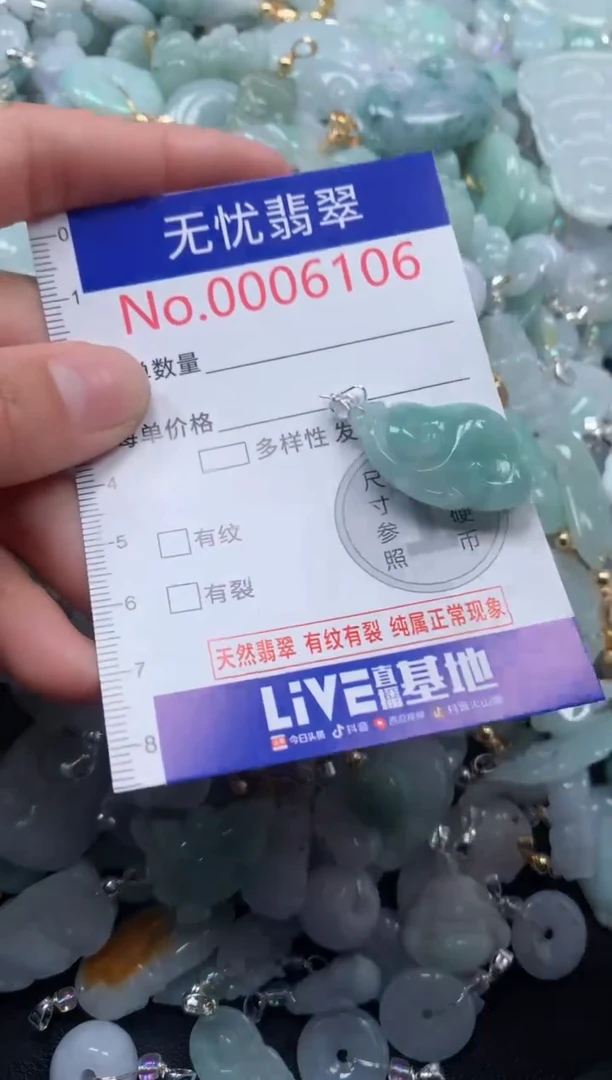 颈饰未镶嵌翡翠6106