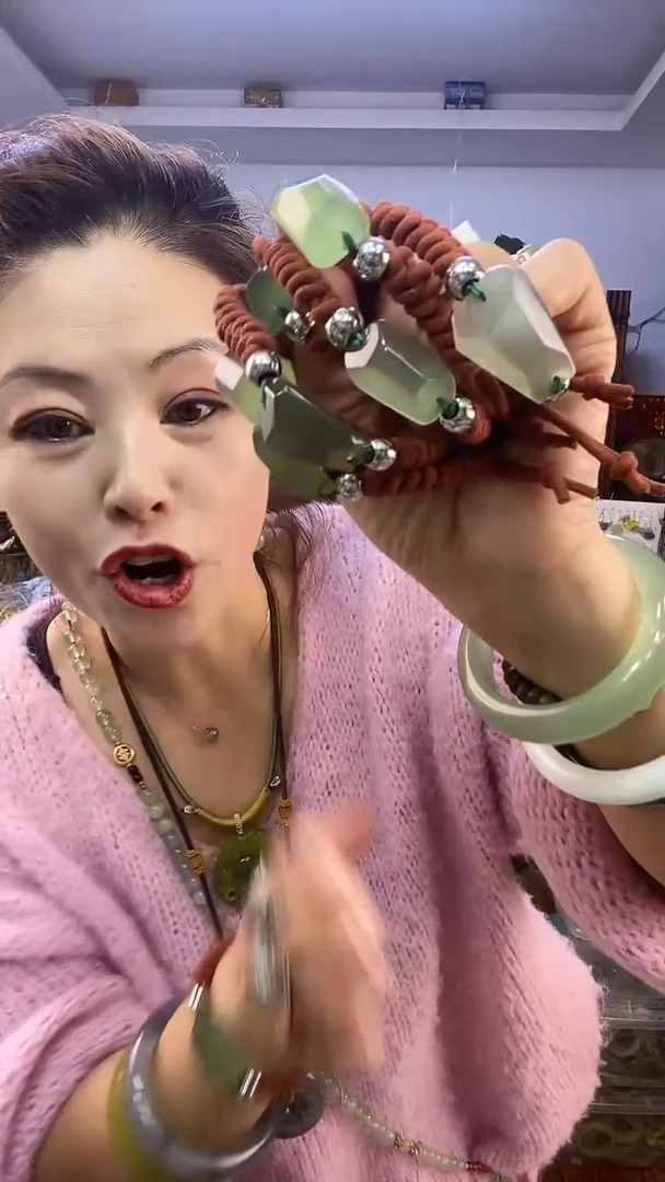 未镶嵌蛇纹石玉砖石星河浅色多样性随机发一