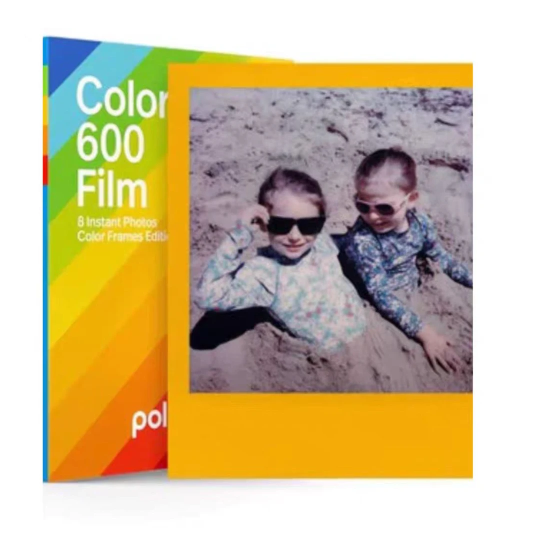 Polaroid宝丽来相纸600拍立得胶卷彩色框相纸彩色胶卷