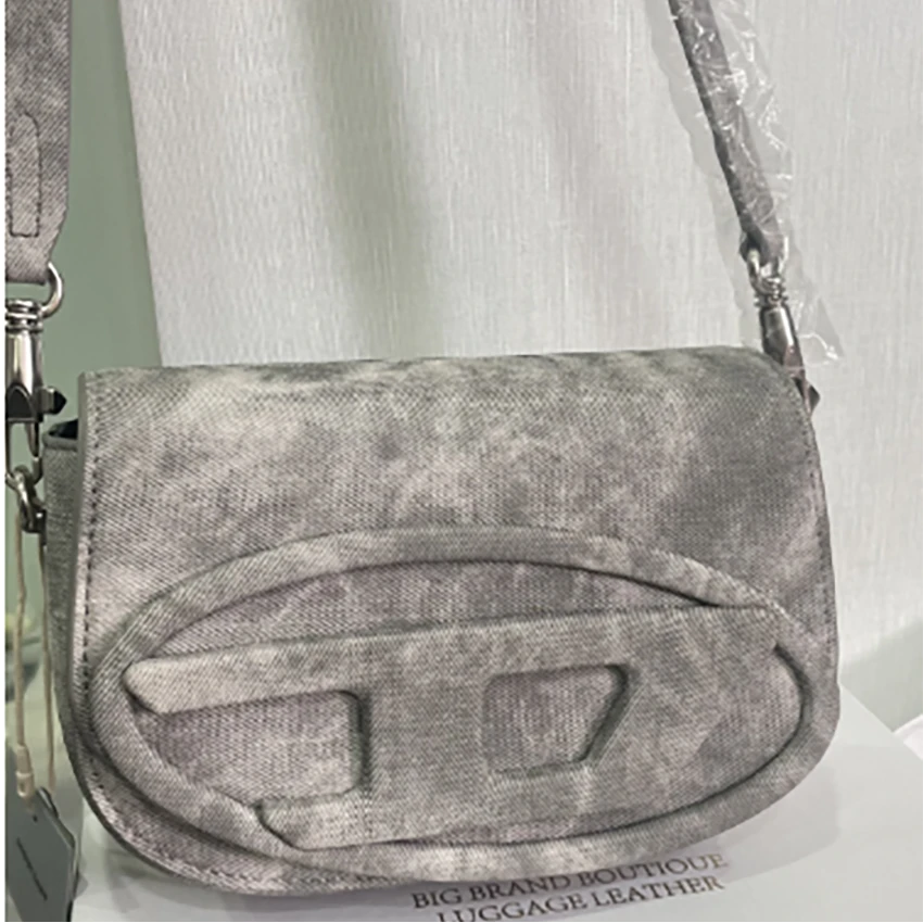 【芝麻集】BD-ZR007-扎染灰RAIN.CUN.简约腋下时尚斜跨轻奢女包特