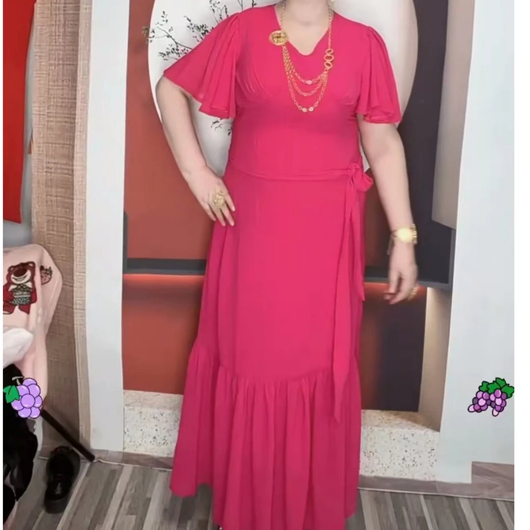 2025网红爆款大码连衣裙