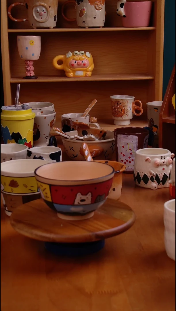 摆件陶景德镇手工原创陶瓷