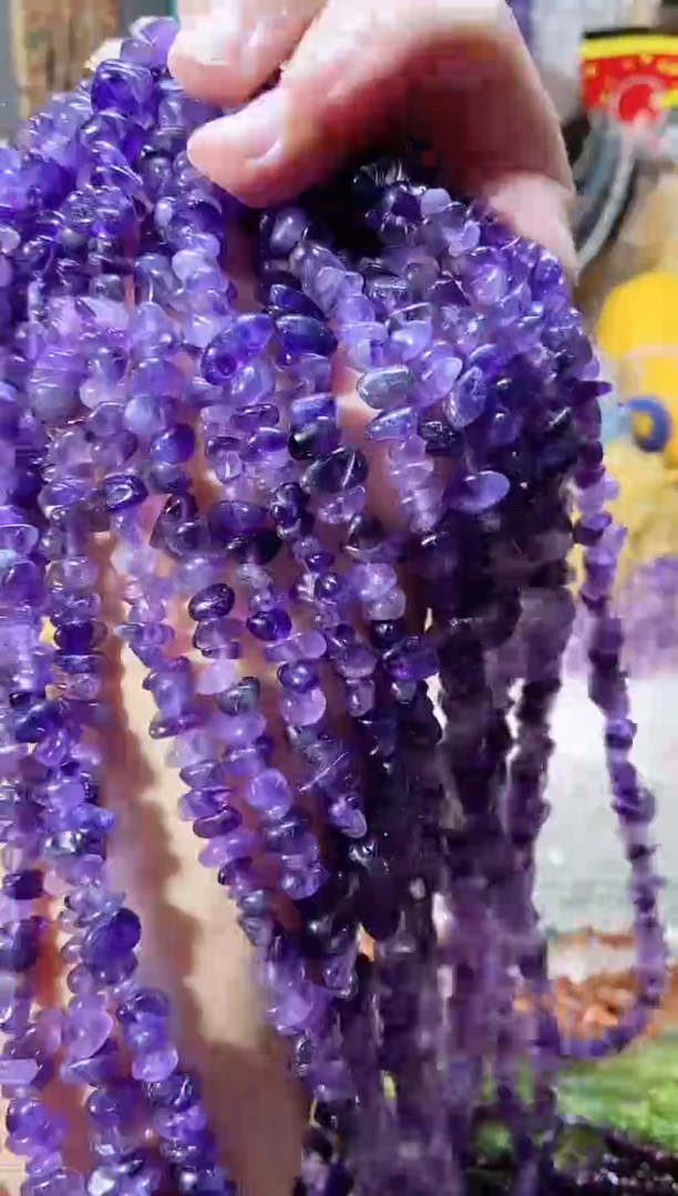 未镶嵌珠宝半成品水晶紫水晶
