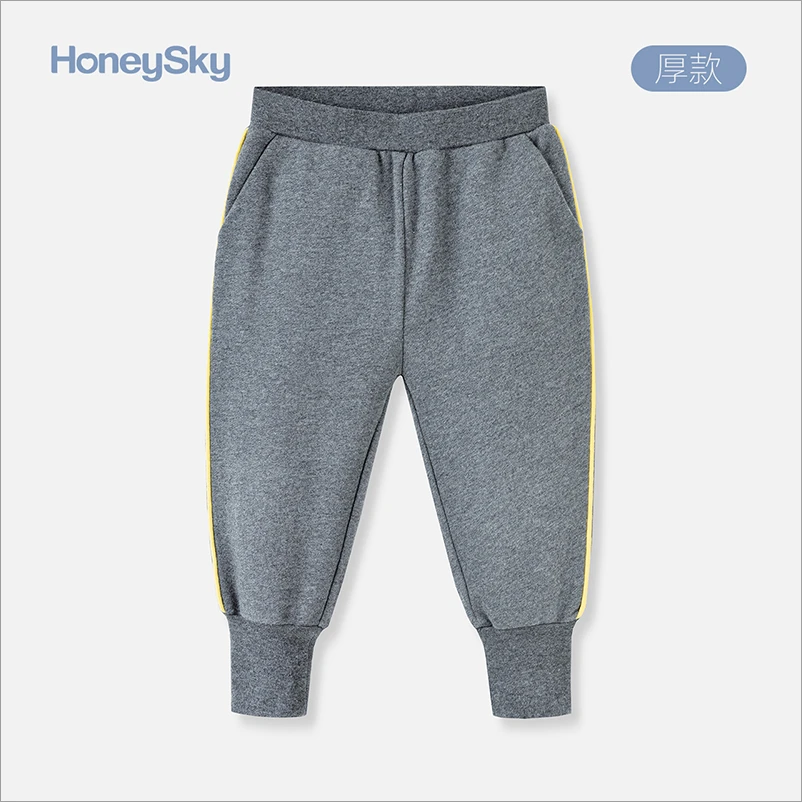 仓库哈尼天空婴儿奥利的农场针织裤男女外出长裤宝宝外出休闲裤