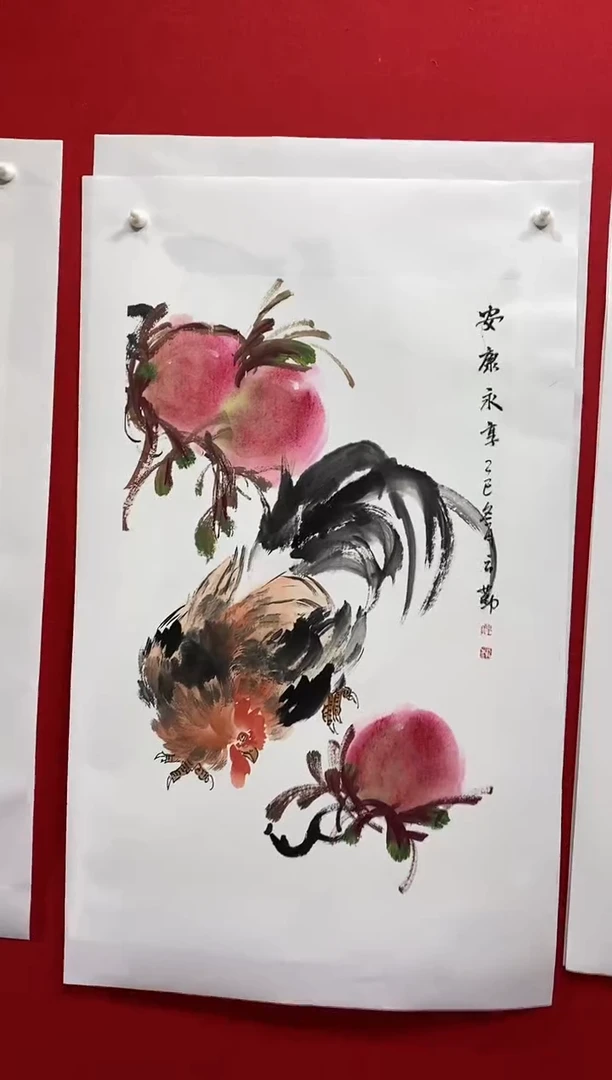 国画国画NYQ杰牛云勤老师作品