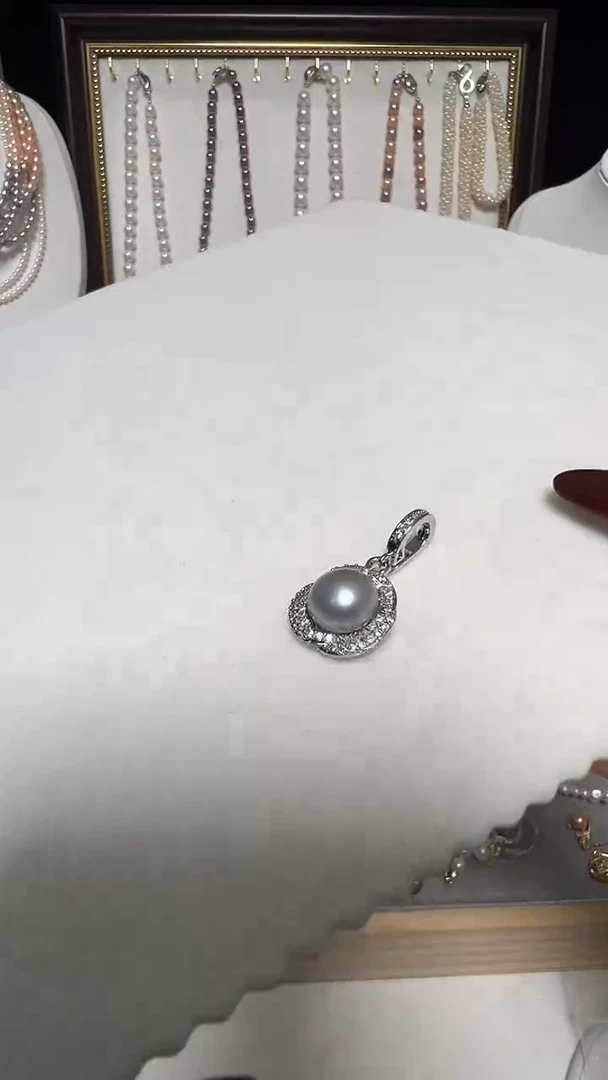 吊坠(不含链)钛钢淡水珍珠永丽珍珠严选