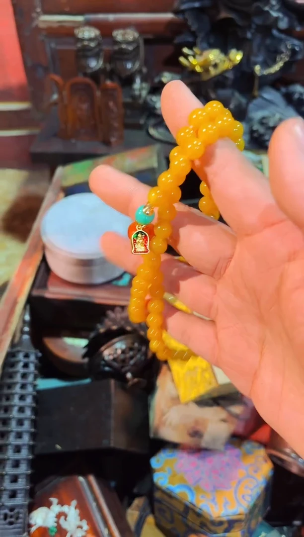 【闪购商品】蜜蜡颈饰未镶嵌硕少爷精选专属链接8745