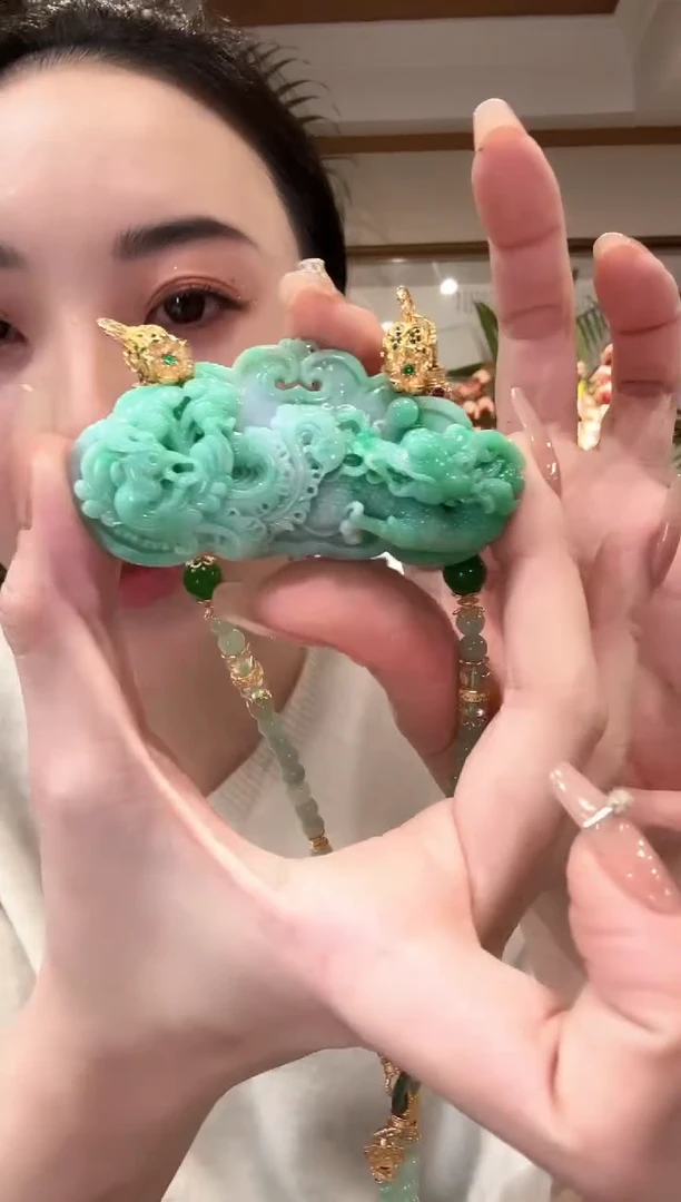 【闪购商品】翡翠颈饰未镶嵌国风