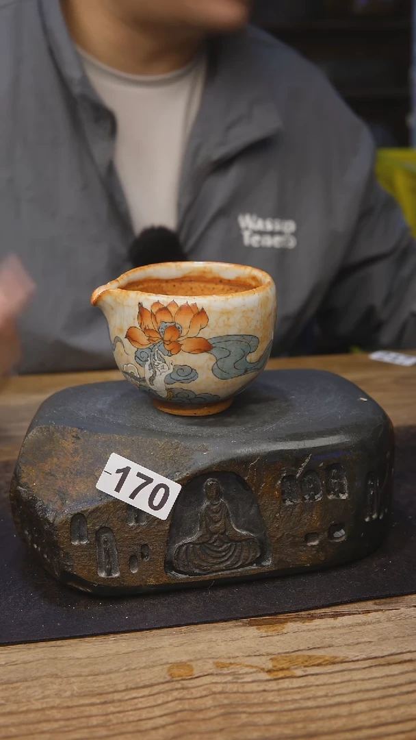 甘石陶艺志野手绘170