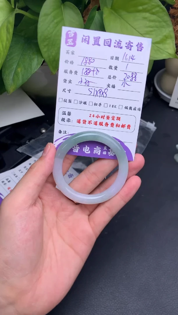 未镶嵌手镯翡翠手镯