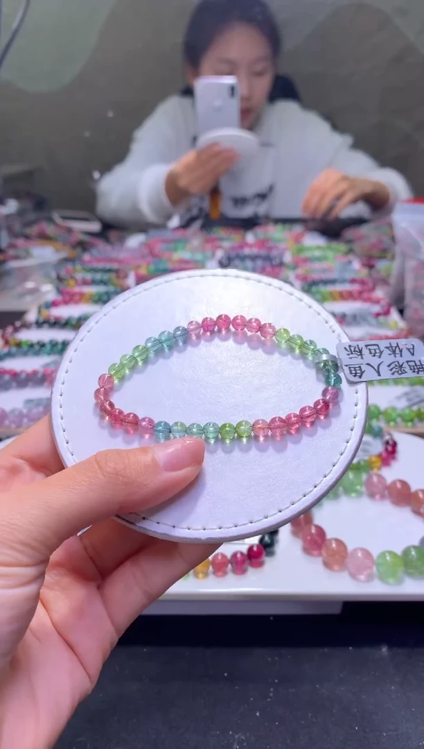 未镶嵌手串碧玺A29【天然碧玺】