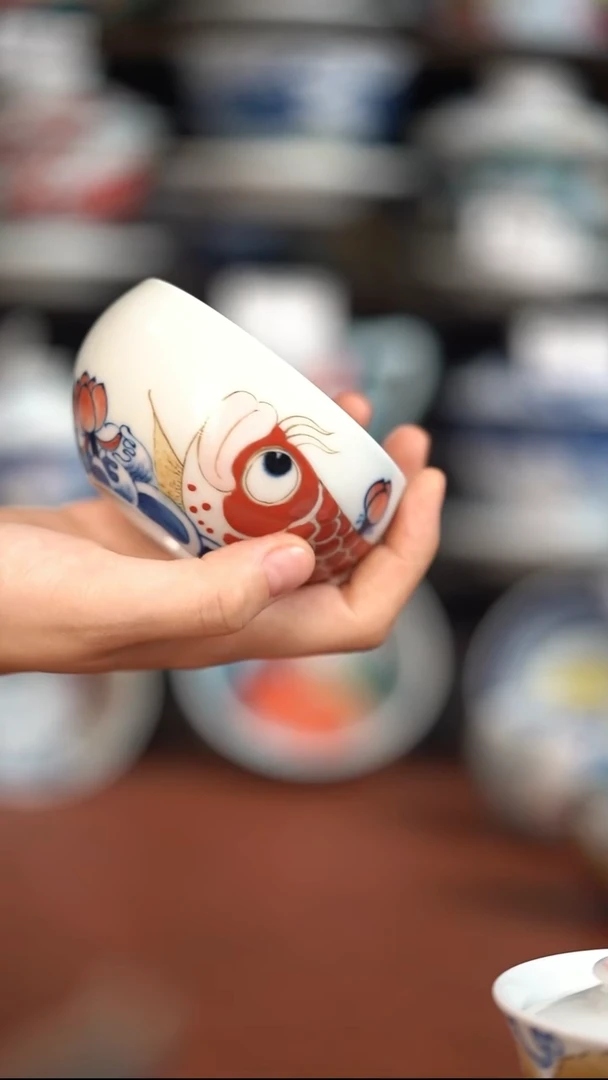 瓷片昨明罗汉杯（福利价格）