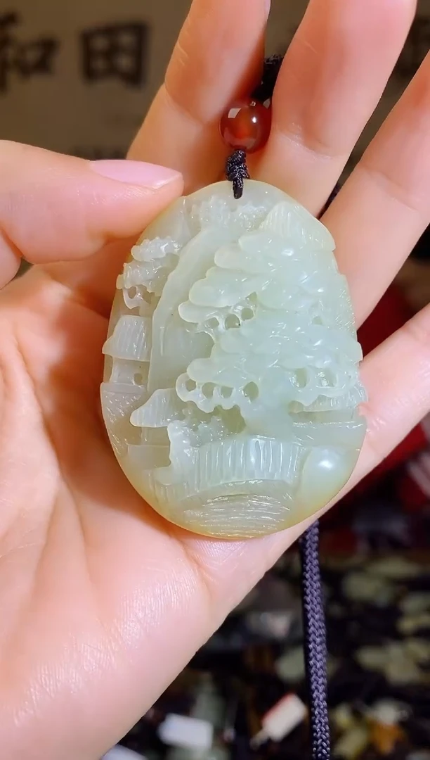 颈饰未镶嵌和田玉1