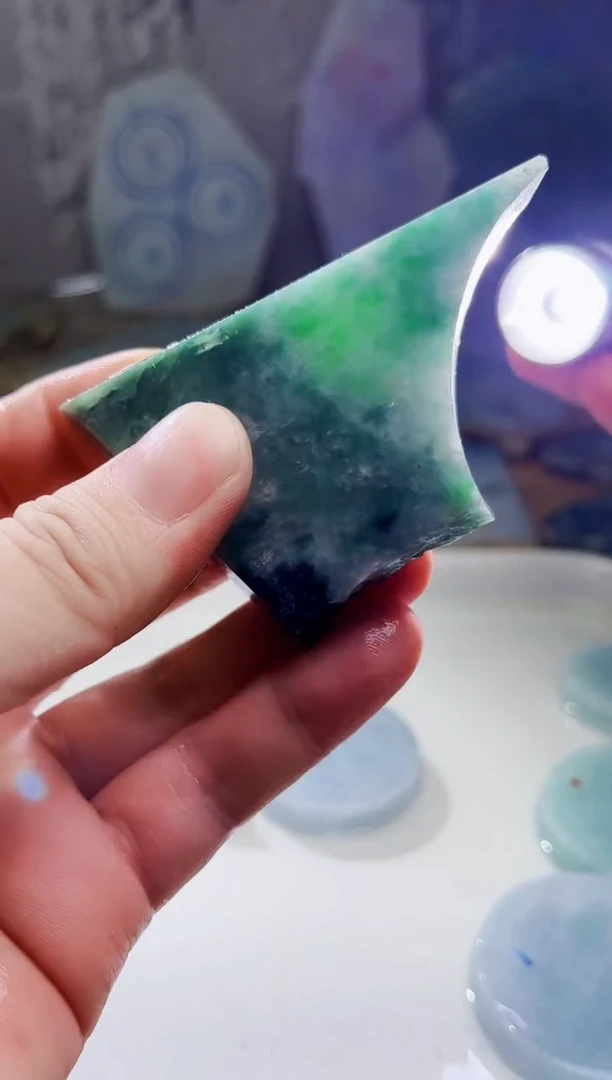 翡翠未镶嵌颈饰翡翠A货156