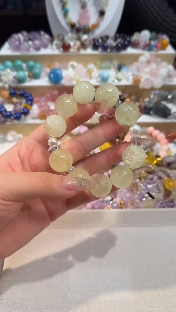 未镶嵌手串水晶多样性发一