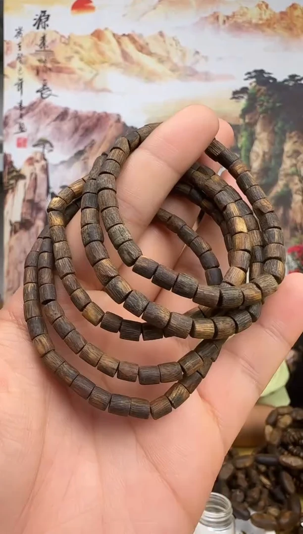 沉香沉香碎屑桶卡T5/6沉水白奇沉香不规整宠粉多样性发一