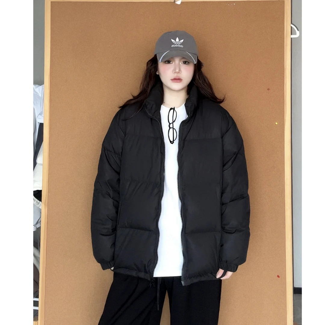 TBYG三防工艺90白鸭绒羽绒服冬季情侣纯色立领外套加厚保暖上衣潮