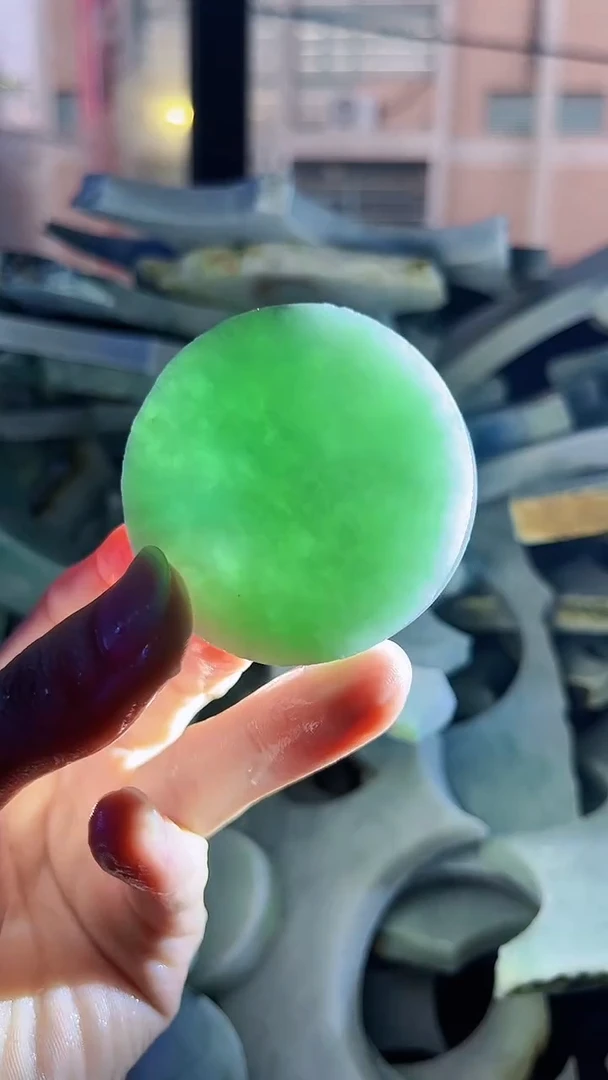 裸石翡翠小*缅甸翡翠A货1411