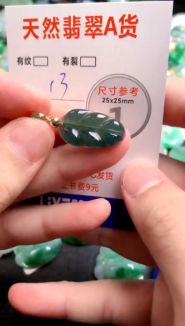 翡翠未镶嵌颈饰14007478