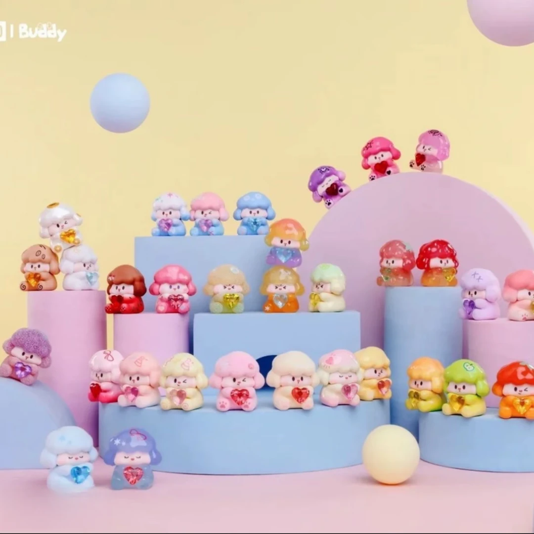 Buddy小狗也心动系列萌粒潮玩盲盒