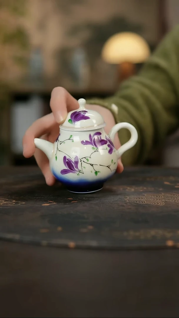 景德镇陶瓷杯碗柴烧多人