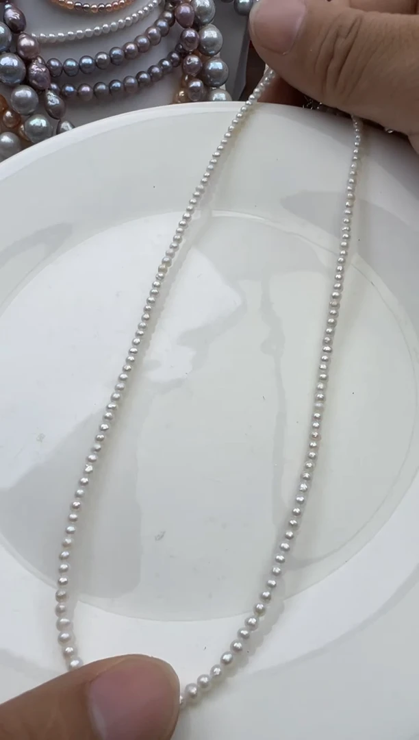 淡水珍珠未镶嵌颈饰1