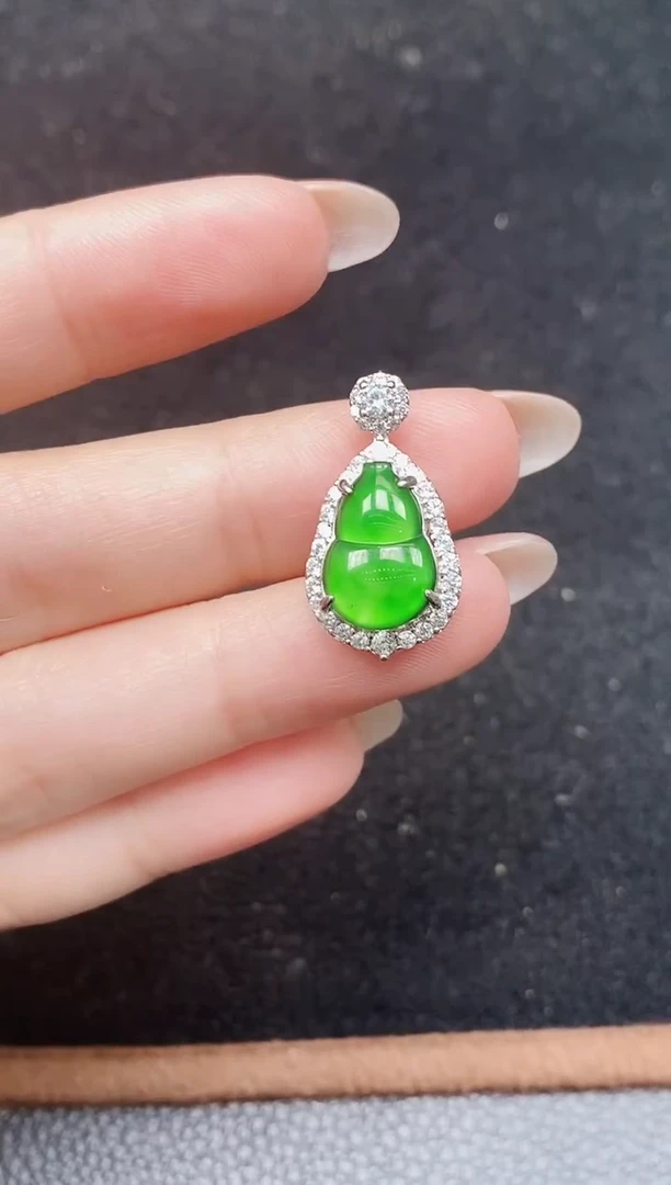 颈饰未镶嵌翡翠天然A货翡翠，保A保真