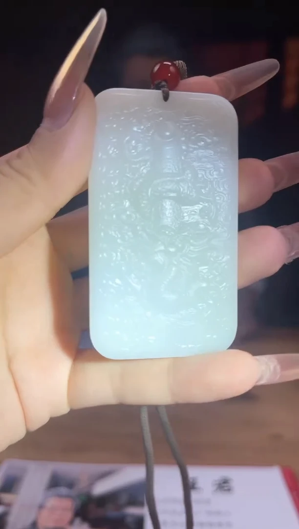 和田玉未镶嵌颈饰A590