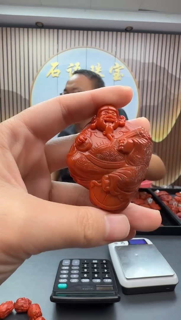 未镶嵌雕刻南红玛瑙107ZB1112产品一个