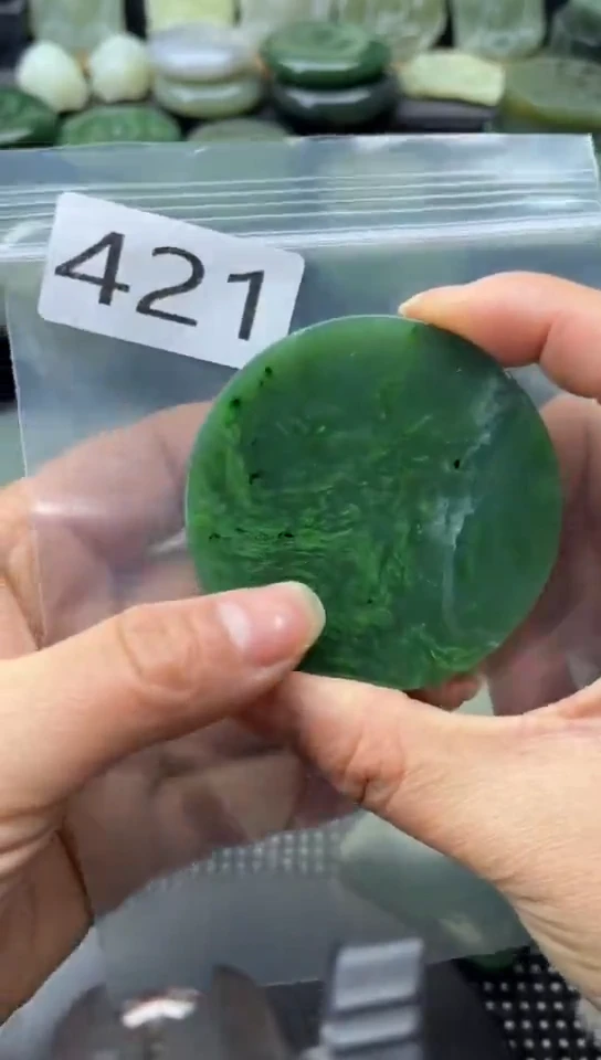 未镶嵌和田玉珠宝半成品镯芯