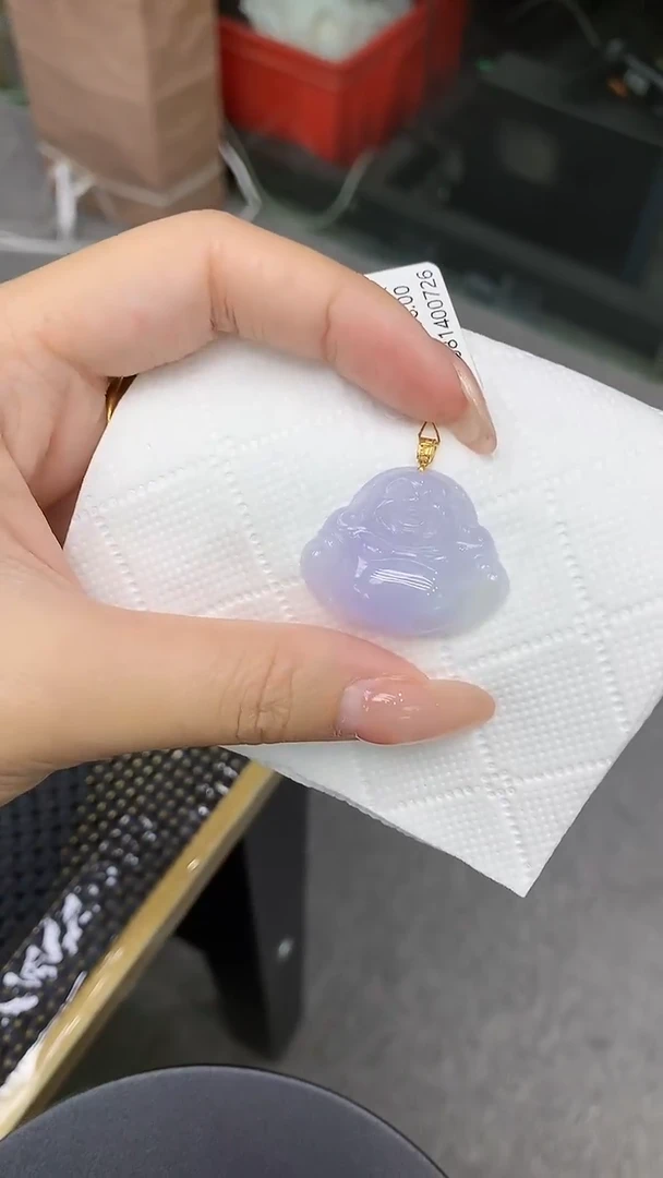 颈饰18K金镶嵌翡翠 11111111111111111