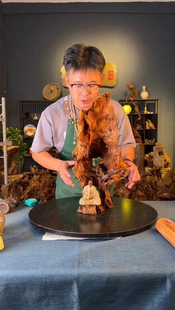 木卢师傅根艺作品（不包含人物摆件）