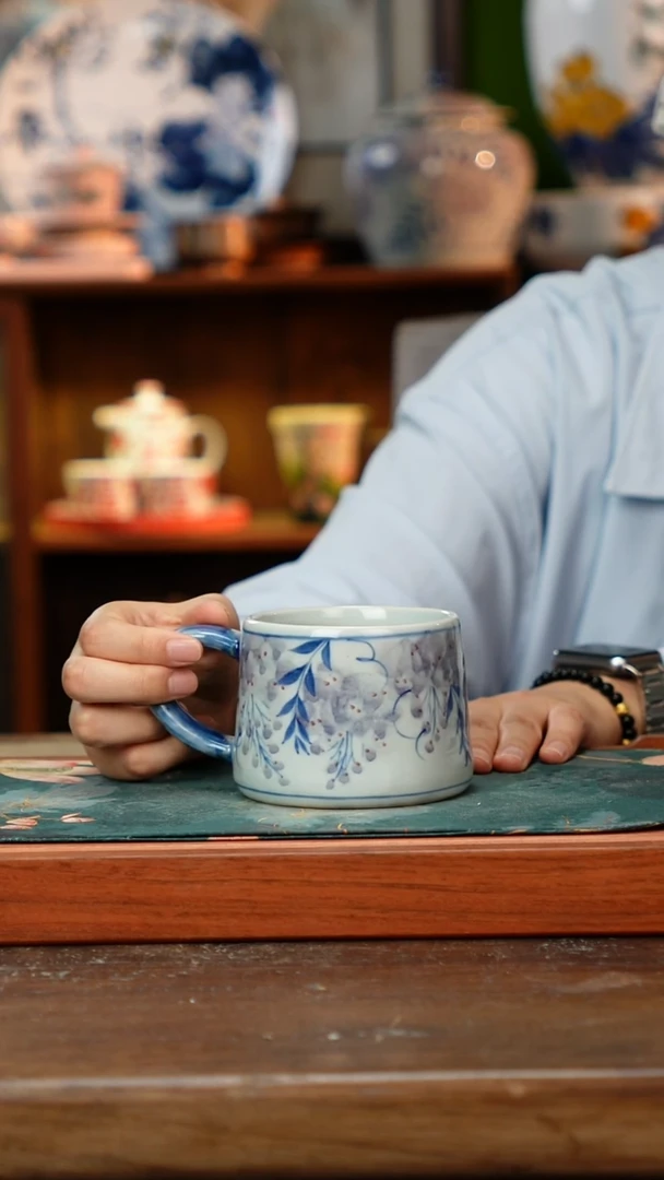 杯子夏日专享福利可乐杯凉水壶咖啡杯茶具（釉下彩）
