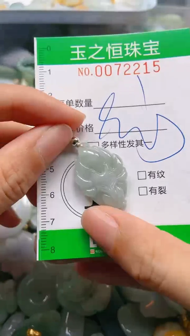 翡翠未镶嵌颈饰闪购0072215