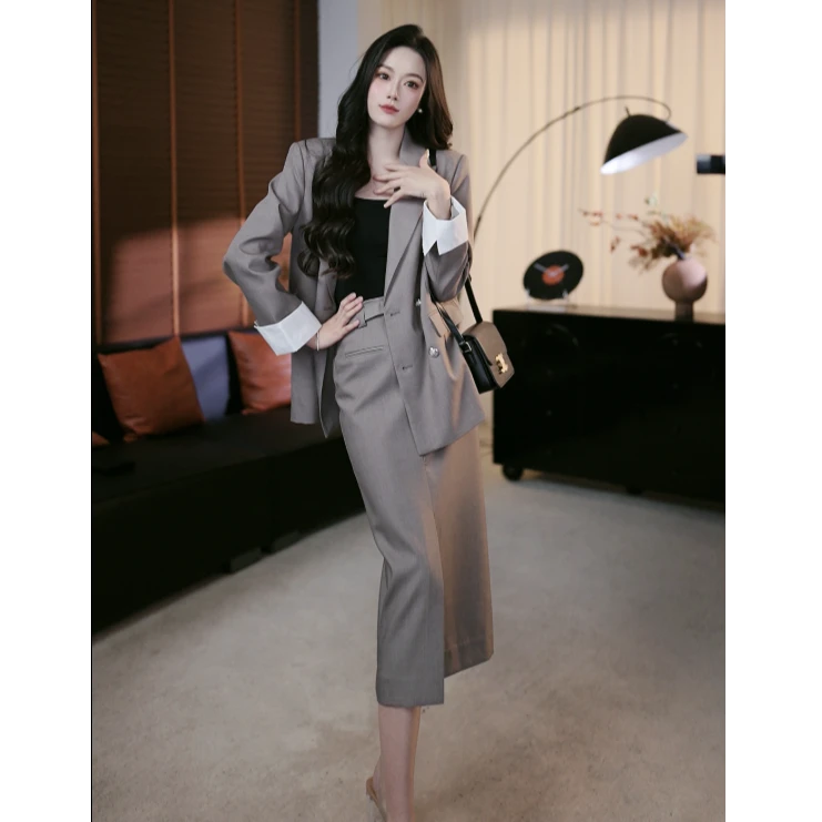 【小雅专属】春季赫本风气质设计感时尚百搭显瘦宽松修身 三件套