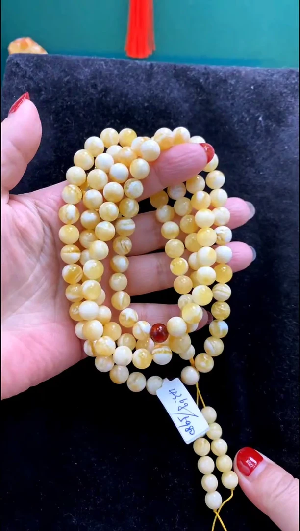 【闪购商品】琥珀颈饰未镶嵌项链