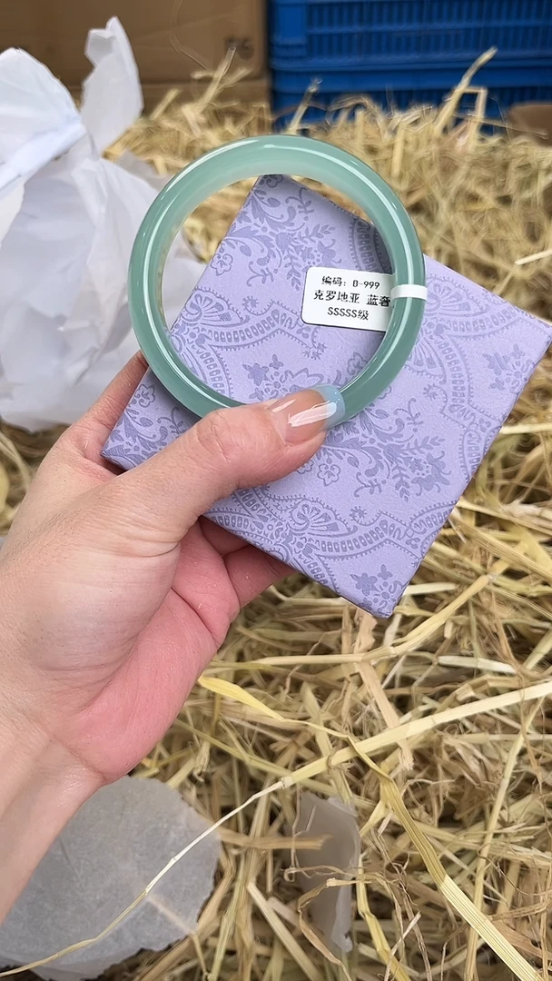 未镶嵌手镯石英质玉B-999-64