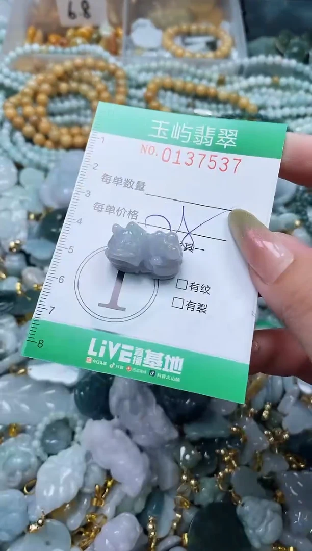 翡翠未镶嵌颈饰闪购0137537