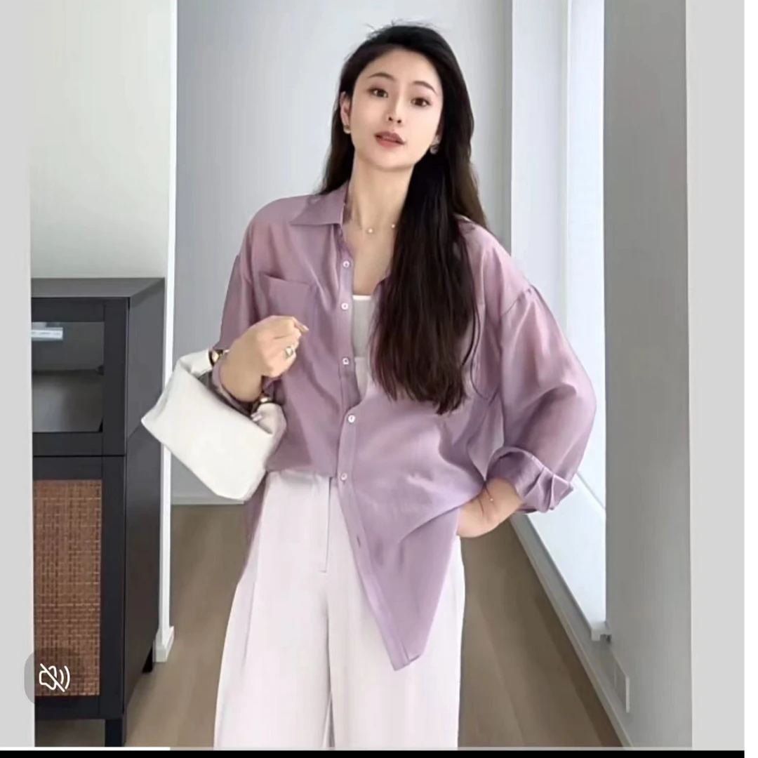 (701-799）气质休闲百搭夏季宽松筒裤