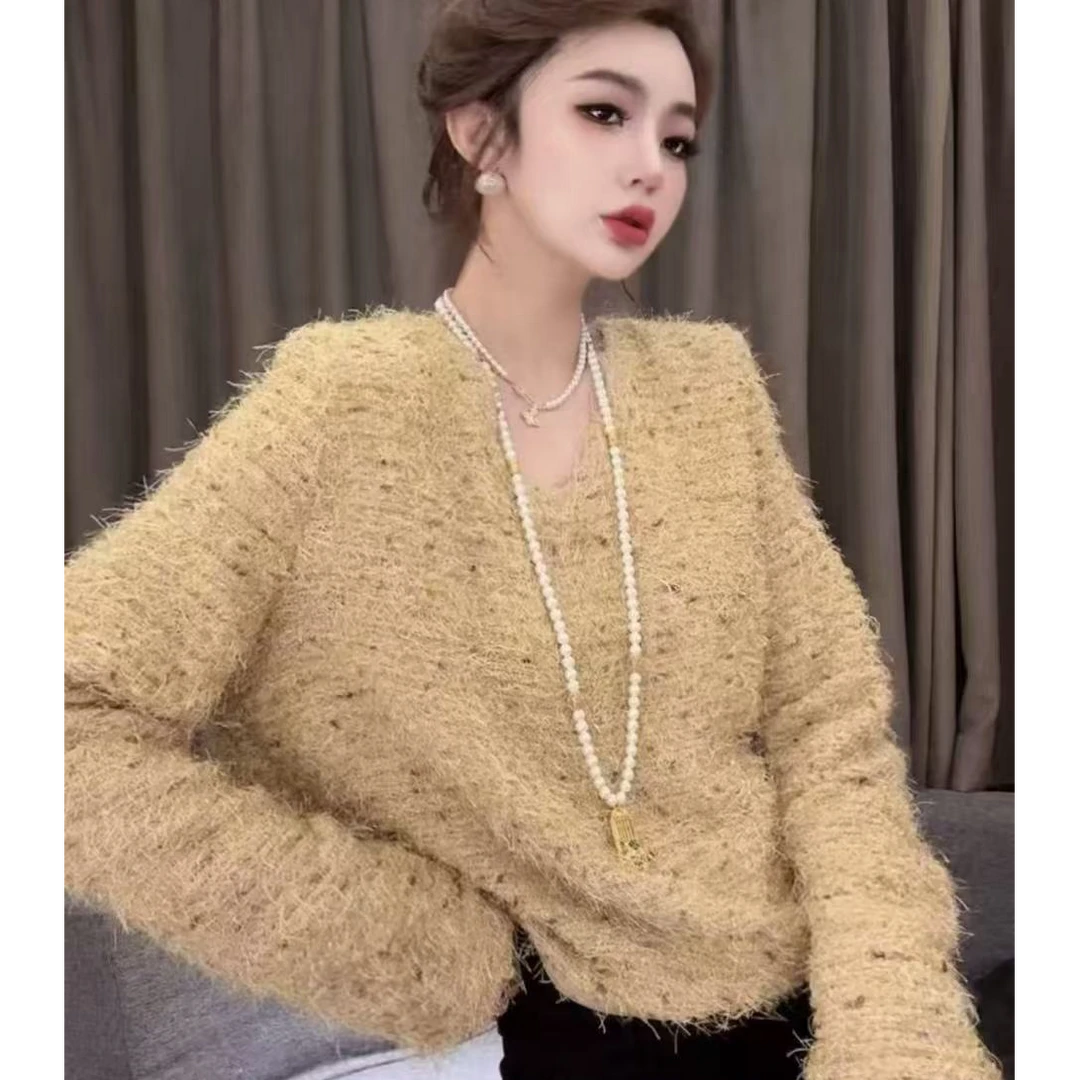 【8528】ED#休闲百搭圆领宽松上衣